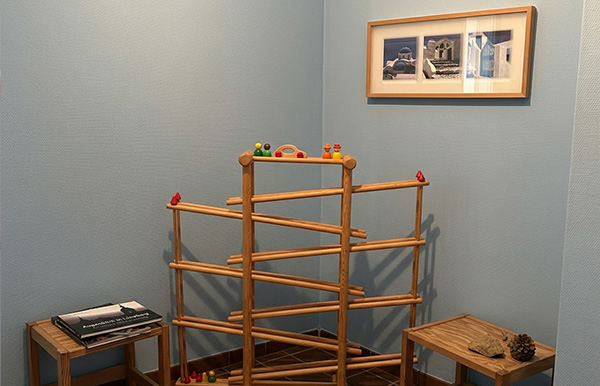 Wartezimmer in der Praxis Alexander Gosselk